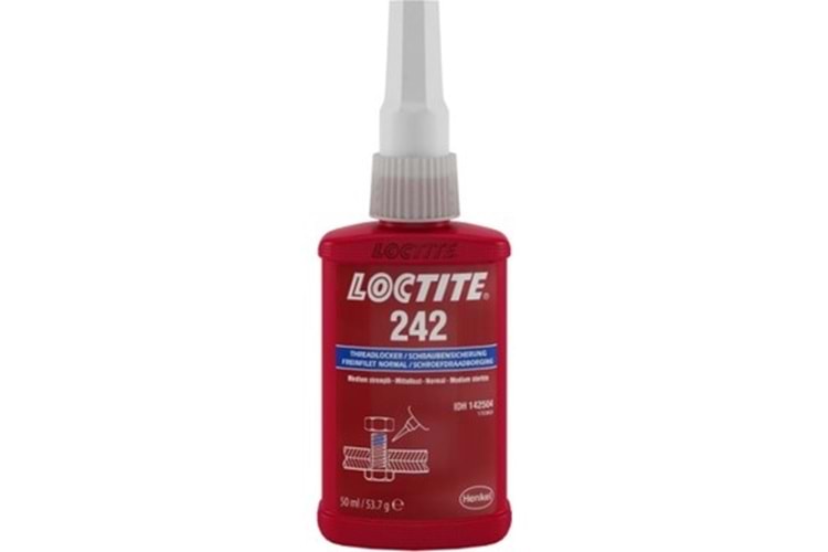 Loctite 242 Bo Efat Vida Sabitleyici Orta Mukavemetli 50 Ml 2813084