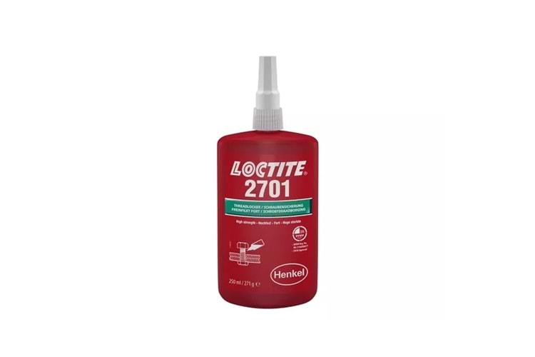 Loctite 2701 Bo Efat Vida Sabitleyici Yüksek Mukavemetli 50 Ml 2813180