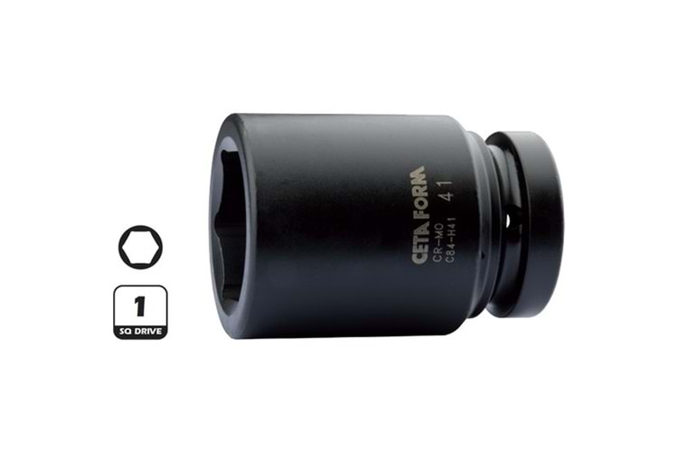 Ceta Form 16 Köşe Derin Havalı Lokma Anahtar-33Mm C84-H33