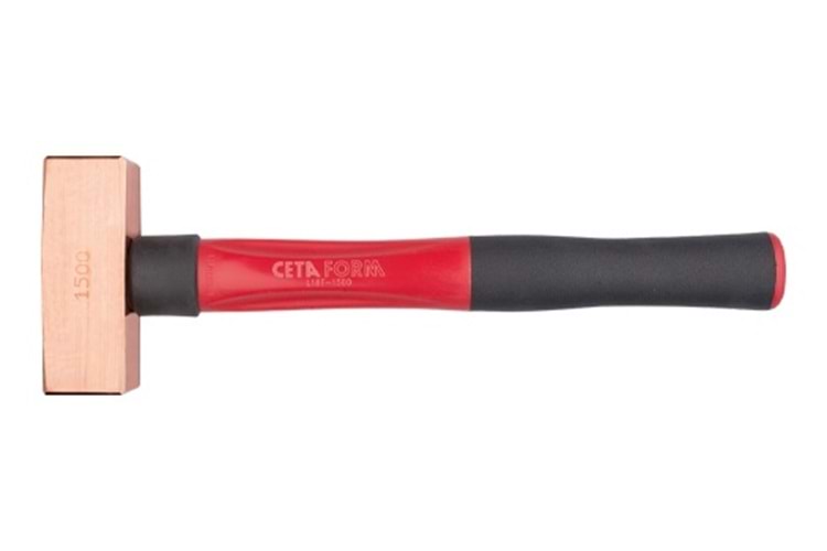 Ceta Form Bakır Çekiç (3 Komponent Saplı) - 1000 Gr. L18F-1000