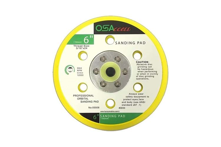 Osaka Taban 150Mm Delıklı Cırtlı OSA-C150