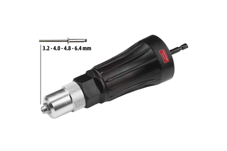 Ceta Form Perçin Pensi Adaptör Takımı (Elk. Aletler İçin) R03K-PT