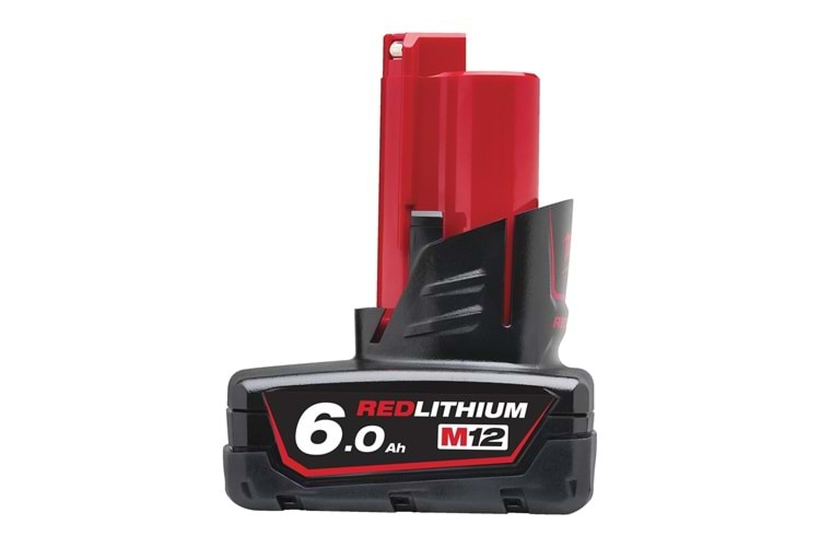Milwaukee Akü M12B6 Redlithium-Ion 12V. 6,0Ah Mılwaukee T4932451395