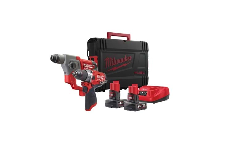 Milwaukee M12 Fpp2B-602X M12Ch-M12Fpd Akülü Set T4933459813