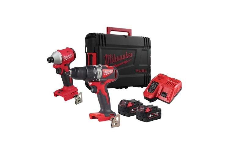 Milwaukee M18 Blpp2A3-502X 2 Li Set ( Blpd2-Blıdr) T4933492844