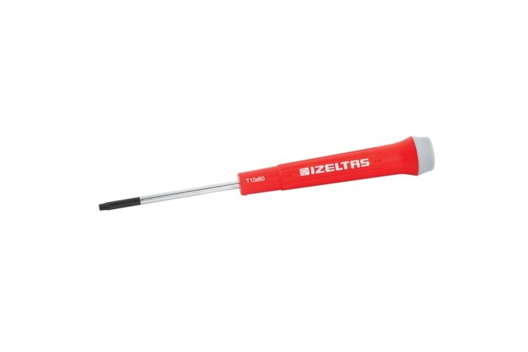 İzeltaş Elektronikçi Tip Klemens Torx Uçlu Tornavida T7X60 4530170760
