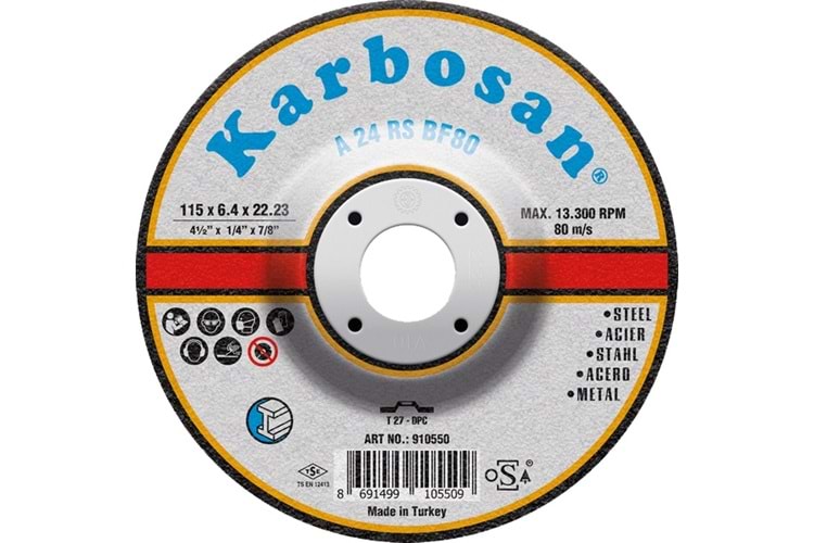 Karbosan 230x6,4x22 Nk Flex 910600