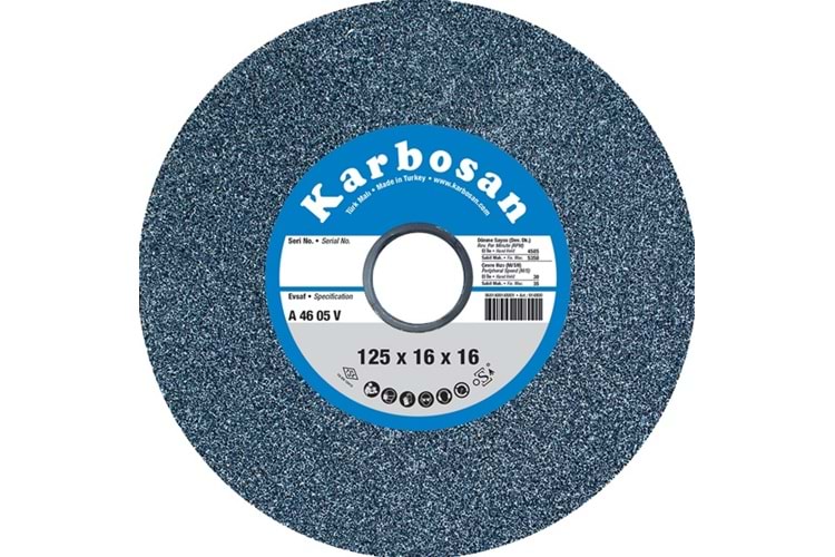 Karbosan 150x25x20 Nk 24 Zımpara Tası 914900