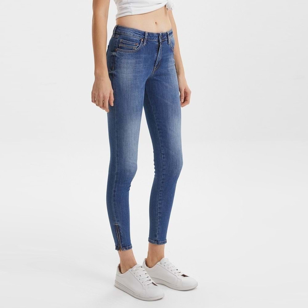 Bayan Nicole Eldora Denim Pantolon